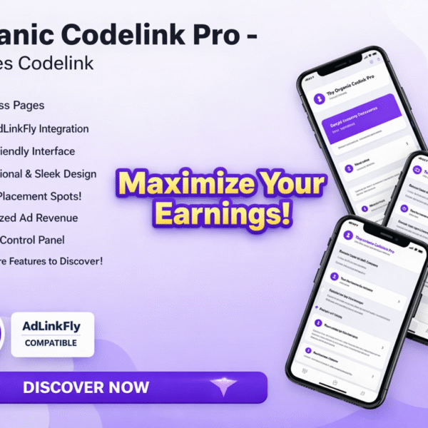 Organic-Codelink 4 Pages